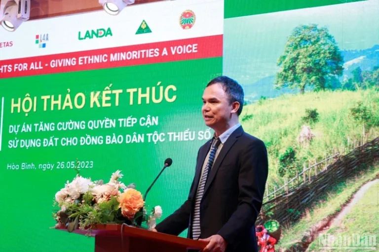 Tăng cường quyền tiếp cận sử dụng đất cho đồng bào dân tộc thiểu số