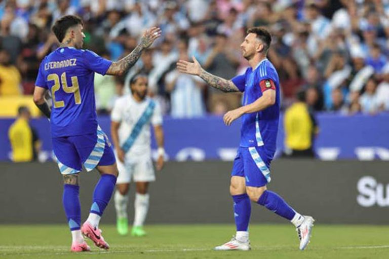 Messi tỏa sáng với cú đúp, Argentina chiến thắng vang dội trước Copa America