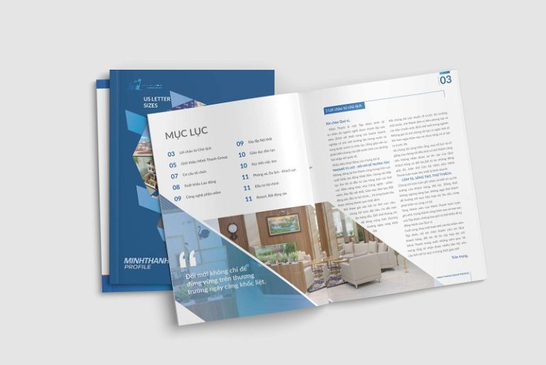 Dịch vụ thiết kế hồ sơ năng lực công ty