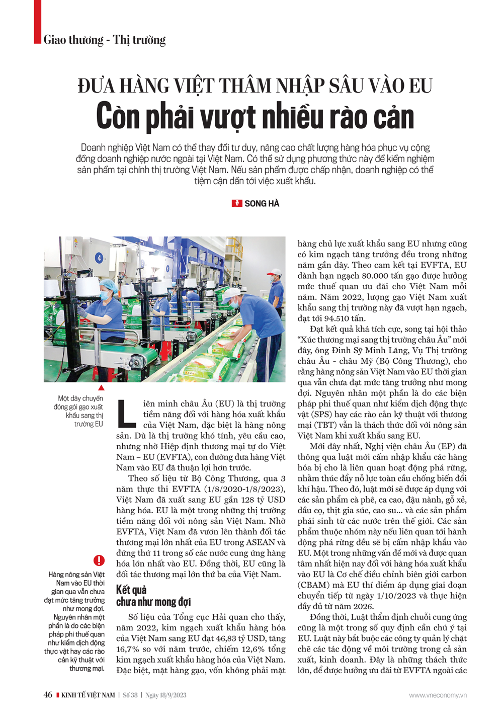 Tận Dụng Quy Tắc Xuất Xứ Để Gia Tăng Lợi Thế Từ EVFTA