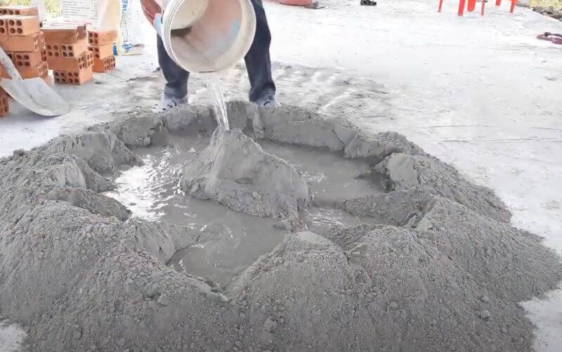 Xi măng bao lâu thì khô hoàn toàn